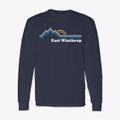 East Winthrop Maine Mountain View Classic Long Sleeve T-Shirt additional view 1