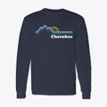 Cherokee Wisconsin Mountain View Classic Long Sleeve T-Shirt additional product view 1