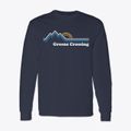 Greens Crossing Georgia Mountain View Classic Long Sleeve T-Shirt additional view 1