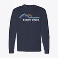 Yellow Creek North Carolina Mountain View Classic Long Sleeve T-Shirt additional view 1