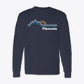 Phoenix Oregon Mountain View Classic Long Sleeve T-Shirt additional product view 1