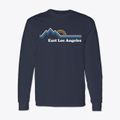 East Los Angeles California Mountain View Classic Long Sleeve T-Shirt additional view 1