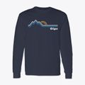 Olpe Kansas Mountain View Classic Long Sleeve T-Shirt additional view 1