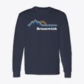 Brunswick Vermont Mountain View Classic Long Sleeve T-Shirt additional product view 1