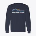 New Pine Creek California Mountain View Classic Long Sleeve T-Shirt additional view 1