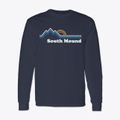 South Mound Kansas Mountain View Classic Long Sleeve T-Shirt additional view 1