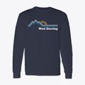 West Deering New Hampshire Mountain View Classic Long Sleeve T-Shirt additional view 1