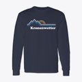 Kronenwetter Wisconsin Mountain View Classic Long Sleeve T-Shirt additional view 1