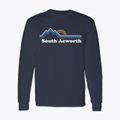 South Acworth New Hampshire Mountain View Classic Long Sleeve T-Shirt additional view 1
