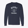 Beverly Massachusetts Pickleball Classic Long Sleeve T-Shirt additional product view 1