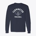 Farmington Connecticut Pickleball Classic Long Sleeve T-Shirt additional view 1