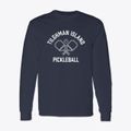 Tilghman Island Maryland Pickleball Classic Long Sleeve T-Shirt additional view 1