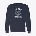 Happy Texas Pickleball Classic Long Sleeve T-Shirt additional view 1