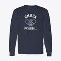 Omaha Illinois Pickleball Classic Long Sleeve T-Shirt additional view 1