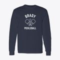 Brady Oklahoma Pickleball Classic Long Sleeve T-Shirt additional view 1
