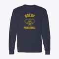 Boeuf Arkansas Pickleball Classic Long Sleeve T-Shirt additional view 1