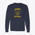 Derry New Hampshire Pickleball Classic Long Sleeve T-Shirt additional view 1