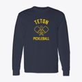Teton Idaho Pickleball Classic Long Sleeve T-Shirt additional view 1
