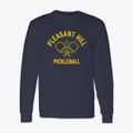 Pleasant Hill Louisiana Pickleball Classic Long Sleeve T-Shirt additional view 1
