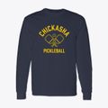Chickasha Oklahoma Pickleball Classic Long Sleeve T-Shirt additional view 1