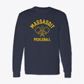 Massasoit Massachusetts Pickleball Classic Long Sleeve T-Shirt additional view 1