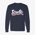 Iowa Retro Candy Vibes Classic Long Sleeve T-Shirt additional view 1