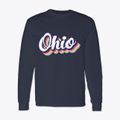 Ohio Retro Candy Vibes Classic Long Sleeve T-Shirt additional product view 1