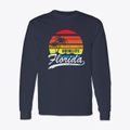 Grenelefe Florida Palm Tree Sunset Classic Long Sleeve T-Shirt additional product view 1