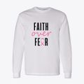 Faith Over Fear Classic Long Sleeve T-Shirt additional view 1