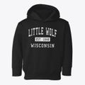 Little Wolf Wisconsin Classic Established Toddler Hoodie additional view 1