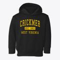 Crickmer West Virginia Classic Established Toddler Hoodie additional view 1