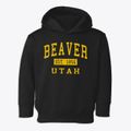 Beaver Utah Classic Established Toddler Hoodie additional view 1