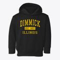 Dimmick Illinois Classic Established Toddler Hoodie additional view 1