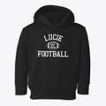 Lucie E Campbell School Classic Football Toddler Hoodie additional view 1