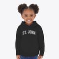 Saint John Lutheran School Varsity Arch Toddler Hoodie additional view 2