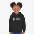 Saint Agnes Academy Varsity Arch Toddler Hoodie additional view 2