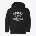 Crosby Middle School Track and Field Toddler Hoodie additional view 1
