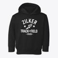 Zilker Elementary School Track and Field Toddler Hoodie additional view 1