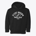 Clyde Brown Elementary School Track and Field Toddler Hoodie additional view 1