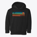 La Vale Maryland Blissful Sunset Toddler Hoodie additional view 1