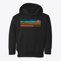 Washington Nebraska Blissful Sunset Toddler Hoodie additional view 1