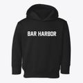 Bar Harbor Maine Classic Block Toddler Hoodie additional view 1