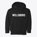 Wellsboro Pennsylvania Classic Block Toddler Hoodie additional view 1