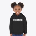 Richmond Massachusetts Classic Block Toddler Hoodie additional view 2