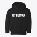 Ottumwa Iowa Classic Block Toddler Hoodie additional view 1