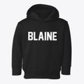 Blaine Maine Classic Block Toddler Hoodie additional view 1