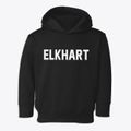 Elkhart Illinois Classic Block Toddler Hoodie additional view 1