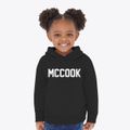 Mccook Illinois Classic Block Toddler Hoodie additional view 2