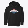 Northfield New Hampshire Diamond Star Toddler Hoodie additional view 1