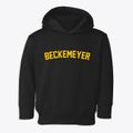 Beckemeyer Illinois Classic Curve Toddler Hoodie additional view 1